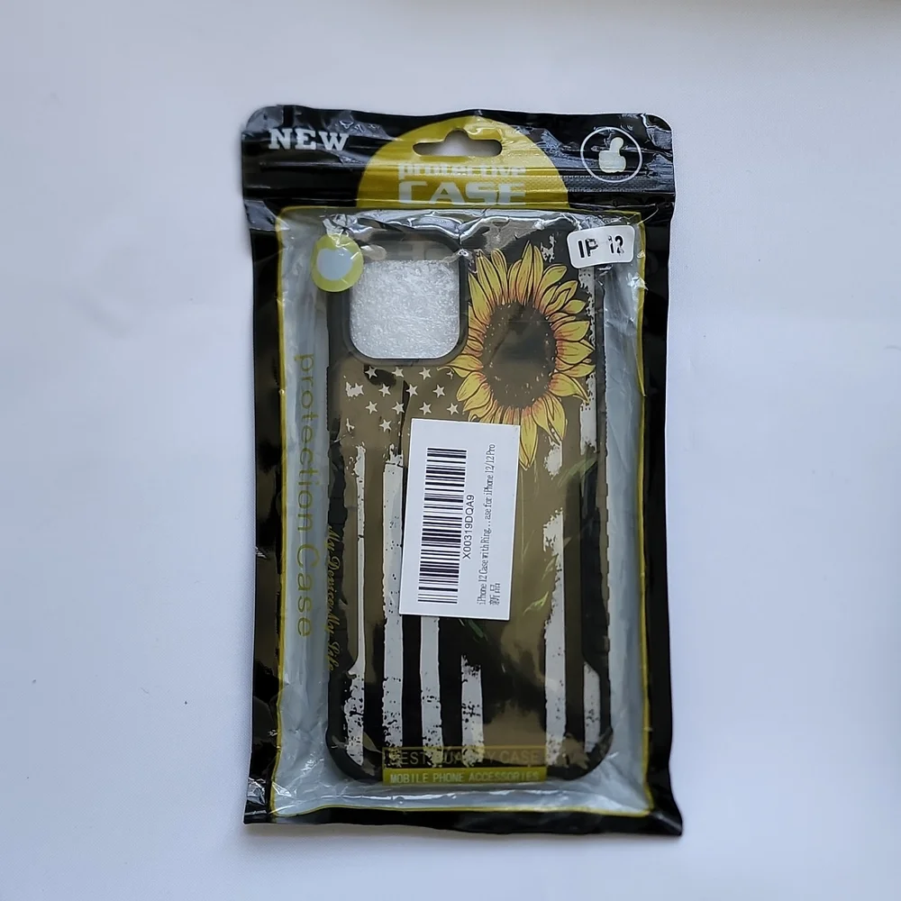 iPhone 12 Pro Cell Phone Case, Sunflower